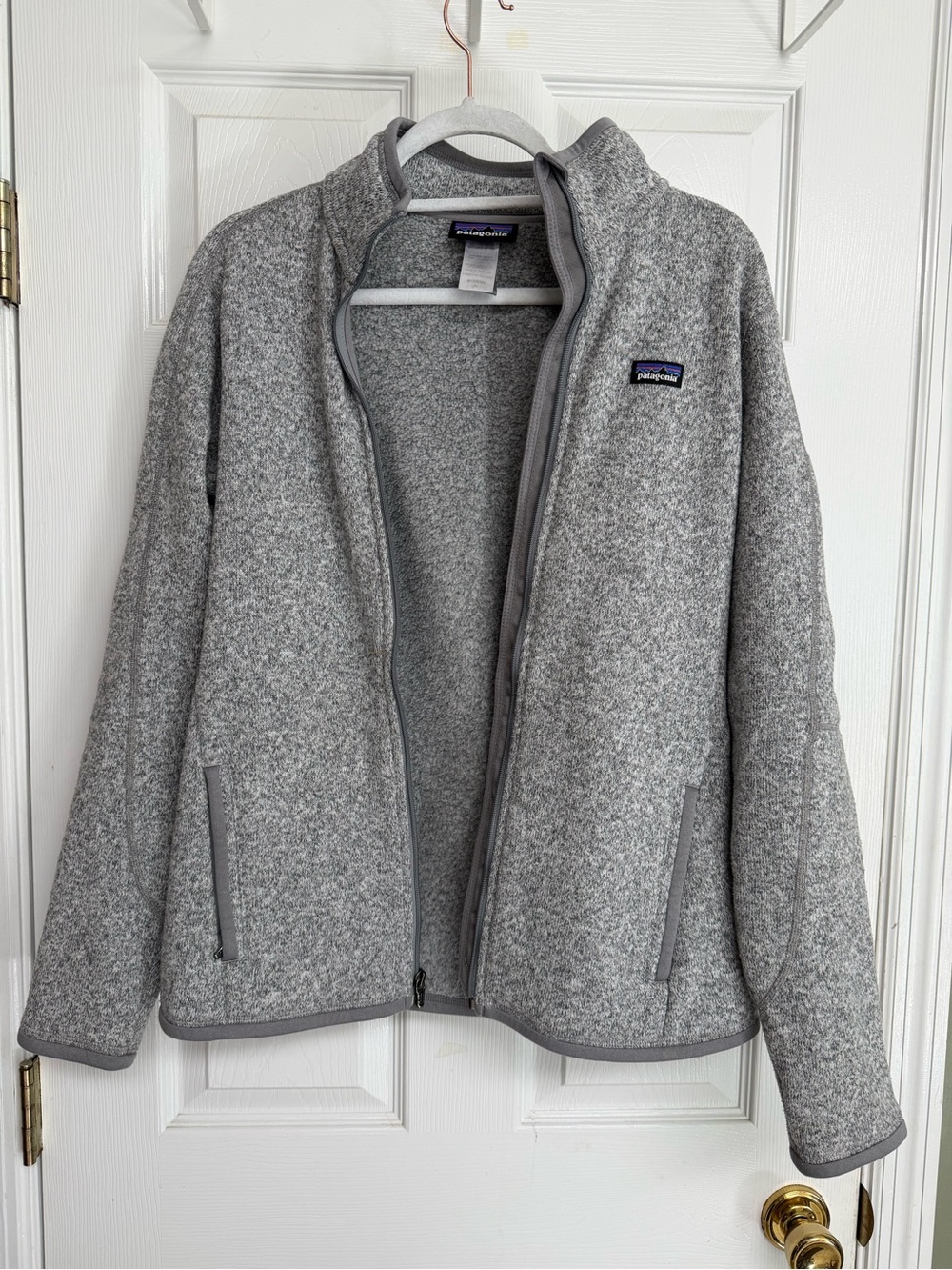 Patagonia Women's Gray Full-Zip Fleece Jacket